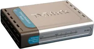 D-Link DI-604 Cable/DSL Router, 4-Port Switch