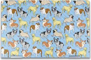 Carbon Fiber Laptop Skin Compatible with HP Envy x360 14" (2023) - Puppy Party - Premium 3M Vinyl Protective Wrap Decal Cover - Easy to Apply | Crafted in The USA by MightySkins