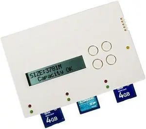 BestDuplicator - 1 to 2 Target SD/MicroSD 1:2 Copy Portable Flash Duplicator