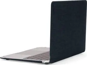 Incase Textured Hardshell Woolenex - MacBook Air 13 inch Case - 2022, 2021, 2020, 2019, 2018, M1 - MacBook Case, Laptop Cover, Protective Hard Shell, Scratch Resistant, Lightweight - Heather Navy