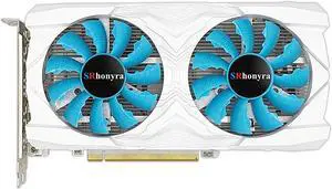 SRhonyra GTX 1660 Ti 6GB Graphics Card GDDR6 192 Bit PCI-e 3.0 x16 4 Monitors Video Card Support DirectX 12 OpenGL 4.5 HDMI and 3*DisplayPort 1.4a