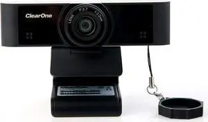ClearOne Unite 20 Pro Wide-Angle Web Camera. 1080p HD Webcam with 100deg Wide-Angle, USB for PC & Laptop Displays, Streaming & Conferencing, Compatible with Windows 11 & Mac