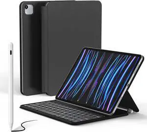 Zspeed for iPad Case with Keyboard, Compatible with iPad Air and iPad Pro 11 inch + iPad Pencil Bundle