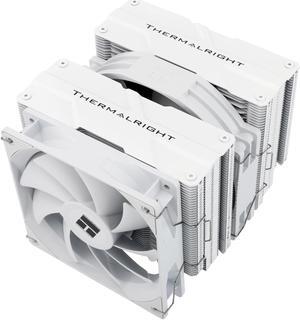 Thermalright Peerless Assassin 140 White CPU Cooler, 6 Heat Pipes AGHP Technology,Dual PWM Fans with 1500RPM Speed, Double Towers Cooler,for AM5/AM4&Intel LGA 1700/1851/1150/1151/1200,PC CPU Cooling