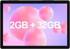 SAIWAN Android Tablet 10 inch,2GB RAM, 32GB ROM, 512GB Expandable,Quad-Core Processor,6000mAh Battery,1280 * 800 HD IPS Screen,Dual Camera, WiFi, Bluetooth, Tablet