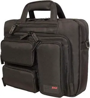 Mobile Edge Corporate Briefcase- 16-InchPC/17-Inch Compatible with Macbook fits all iPad generations including iPad4