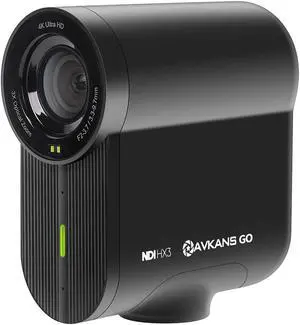 AVKANS Go Wireless Live Streaming 4K Camera, WiFi NDI Sport Action Camera with 9X Zoom, Video Recording Camera for Sporting Events/Baseball/Basketball/Softball...