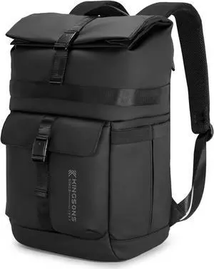 Kingsons Travel Laptop Backpack,Business Anti Theft Carry On Backpack Waterproof Lightweight Multi-compartment Large Capacity Weekender Daypack for Men Women