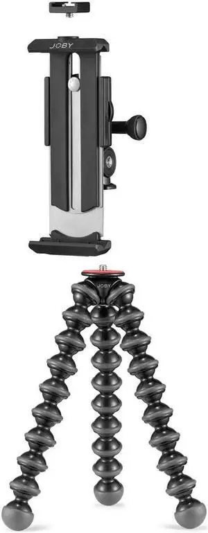JOBY GripTight Tablet PRO 2 GorillaPod - Supports Up to 23.5cm/9.25" Wide Tablets - Compact, Durable, Travel, Working from Home, Watching Videos, Video Calls, Vlogging, Photo/Video Content Creation