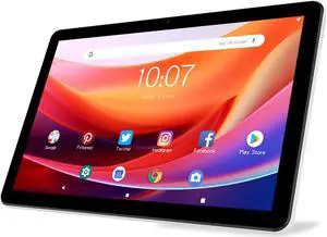 PRITOM Touch 10 SE Tablets 10-inch, 2024 All-New Tablet Android 14, Octa-Core, 5GHz WiFi, Tablet with Case, Real 3GB RAM & 32GB Storage, HD IPS Display & Long-Battery Life (White)