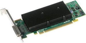 The Matrox M9140 Lp Pcie X16 Quad Head Graphics Card Offers 512MB of Memory and