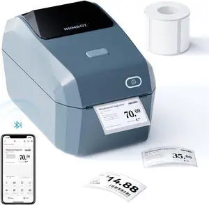 NIIMBOT Label Maker for Sticker Labels, K3 Label Printer Can Print Width 3.15 Inch Label Paper for Small Business and Home Office, Compatible with PC, 7 Android&3 iOS (Blue)