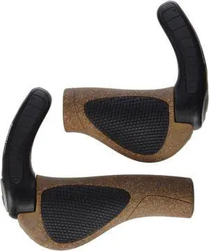 Ergon GP3-L BioKork Rohloff/Nexus: Large, Black/Tan