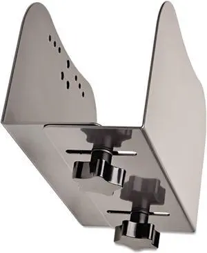 New - Tripp Lite Adjustable Computer Mount, for CPU Displays 4-6.25 inches, Open Frame Design, Steel Construction, Wall Mountable, 5-Year Warranty (DCPU1) Gray