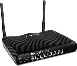 DrayTek Vigor 2927AX Dual Wan Ethernet Firewall VPN Router|| WiFi 6 Dual Band Wireless|| 5+1 Gigabit LAN Ports|| 50 VPN Tunnels|| USB Port for 3g/4g Failover|| Multi WAN Connectivity