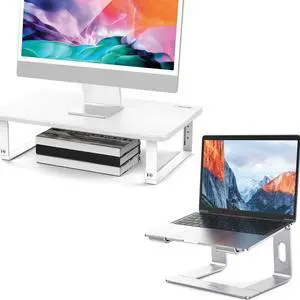 BESIGN LS03 Laptop Stand and MS01 Monitor Stand