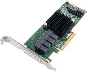 ADAPTEC - RAID Adaptec 71605 16-Ports SAS/SATA RAID ControllerRAID 71605 SINGLE SAS/SATA PCIESerial Attached SCSI (SAS) - PCI Express 3.0 x8 - Plug-in Card - RAID Supported - 0, 1, 1E, 5, 6, 10, 50, 6