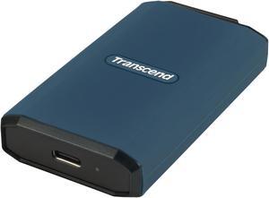 Transcend 4TB ESD410C, USB 3.2 Gen2x2 Portable SSD, Water Resistant, Compatible with PC, Mac, iPhone, iPad, Support ProRes, for Content Creators and Gaming, Up to 2000 MB/s,Type C - TS4TESD410C