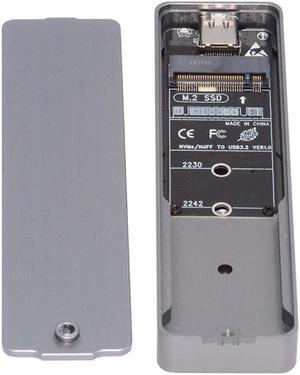 xiwai 20Gbps Type-C USB3.2 Gen2 USB4 to M-Key M.2 NVMe NGFF SATA 2280/2242/2230mm SSD Enclosure PCBA Adapter RTL9220 Chipset