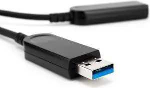 Sewell USB 3.1 Gen 1 100 ft. Fiber Extension Cable for USB Cameras and Other 3.0 Devices. Up to 5Gbps Data Transfer Rate. Compatible with Windows, Mac OS, and Linux. Plug and Play.