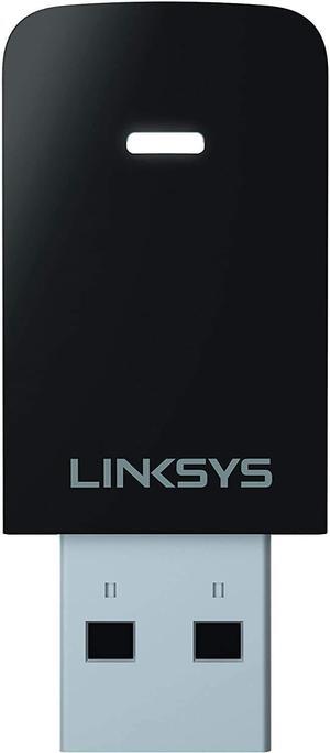 Linksys USB Wireless Network Adapter, Dual-Band wireless Adapter for PC, 600Mbps (AC600) Speed - WUSB6100M