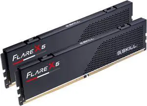 G.SKILL Flare X5 Series DDR5 RAM (AMD Expo) 32GB (2x16GB) 6000MT/s CL28-36-36-96 1.40V Desktop Computer Memory U-DIMM - Matte Black (F5-6000J2836G16GX2-FX5)