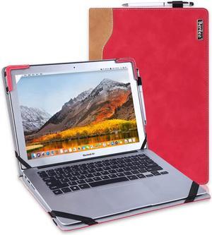 Berfea Protective Case Cover Compatible with HP Envy x360 2-in-1 Laptop 14t es000 es0033dx es0013dx 14 inch Laptop Sleeve Notebook Stand Carry Hard Case
