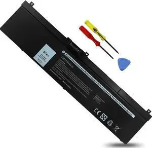 97Wh NYFJH Battery Replacement for Dell Precision 7530 7730 7540 7740 Series P34E P34E001 P34E002 P74F P74F001 P74F002 Li-polymer 0NYFJH 451-BCGI 0WNRC 0WMRC GW0K9 GWOK9 00WNRC 0GW0K9 0GWOK9 11.4V