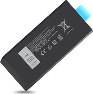 97WH X8VWF 4XKN5 CJ2K1 Battery Compatiable with Dell Latitude 14 Rugged 5404 5414 E5404 Rugged Extreme 7404 7414 E7404, fits P45G P46G001 P46G002 XN4KN 5XT3V 09FN4 451-12187 909H5 11.1V-9 Cells