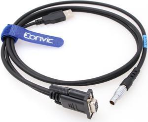 Eonvic South GPS GNSS S10 Data Cable L797Y S86 S86T 7pin USB to DB9 RS232 Serial Computer