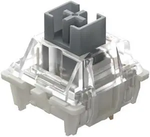 Gateron G Pro 3.0 Silvery Switch, Suitable for Mechanical Keyboards, 5-pin Linear/pre Lubricated/pin Enhanced Switch Compatible with PCB hot swapping (110)