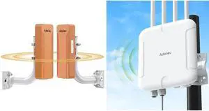 CPE468 Dual Band Wireless Bridges and WiFi 6 Outdoor Access Point, Dual Band 5378 Mbps Wireless Outdoor AP 500M Long Range WiFi | | Up to 128 Devices | IP67 Waterproof, Supports Mesh Extender/AP