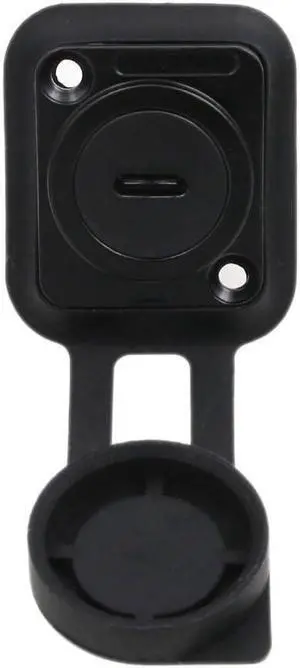 HangTon 5pack USB C Type-C Waterproof Coupler Connector Panel Socket Bulkhead Feed Through, Inline Cable Female to Female Extension for Outdoor