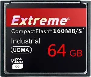 64GB Compact Flash Card,UDMA Speed Up to 160MB/s,Original CF Card Camera Memory Card