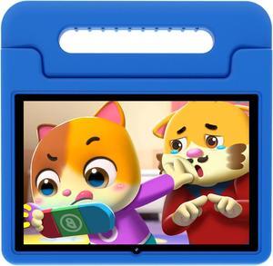 ApoloSign Kids Tablet 10 Inch Tablet for Kids, Learning Tablet with Android 13, WiFi, BT5.0, Dual Camera, Pre-Installed Educational App, Parental Control, Shockproof Case for Boys Girls(Blue)