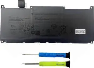 AURUNHO MN79H 55Wh Laptop Battery Replacement for Dell XPS 13 9320 9340 9345 13 Plus XPS 9320 OLED Series J7H5M 0J7H5M NXRKW 0NXRKW 11.55V 4524mAh