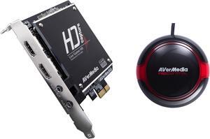 AVerMedia Live Gamer HD, Game Capture and Streaming in High Definition 1080p, Reduce CPU Usage, Ultra Low Latency, H.264 Hardware Encoding HD Game Recorder, PCIe, (C985)