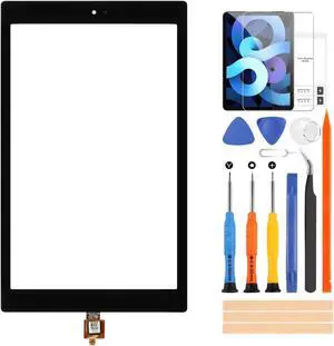 Touch Digitizer for  Fire HD 10 (2019) M2V3R5, for  Fire HD10 9th 2019 Touch Screen Replacement for  Kindle Fire HD 10 9th Touchscreen Front Glass Panel with Kit (not LCD Display)