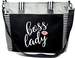 Boss Lady Laptop Bag for Work, Travel - Gift Ideas for Female Bosses, Thank You Office Appreciation Gift
