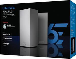 Linksys MX8502 Atlas Max 6E Tri-Band Mesh Wi-Fi 6E System (2 Pack)