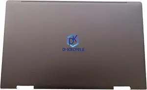 D-KXCPELE Replacement Laptop LCD Cover Back for HP Envy X360 13-AY 13.3" Top Rear Lid P/N:L94498-001 AM2UT000110(Brown)