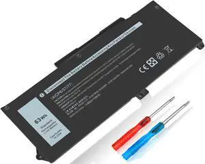 Perhanmm RJ40G 63Wh 15.2V Laptop Battery Replacement for Dell Latitude 14 5420 Latitude 15 5520 Precision 15 3560 Series 01K2CF 075X16 0WK3F1 0M3KCN 005R42 P137G P137G001 P104F P104F001