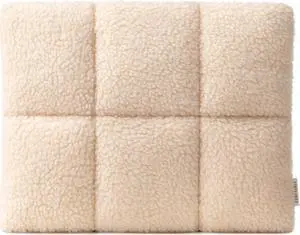 Comfyable Puffy Laptop Sleeve 13 14 15 Inch for Women, Compatible with MacBook Air M4 2025 & MacBook Pro 2024, Soft Fluffy Plush Furry Sherpa Pillow Case for Computer