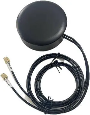 The CompuPort 5G Cellular Omni-Directional Magnetic/Adhesive Mount Puck Antenna is Designed for a Range of Cellular Applications, Including IoT Devices. Dual-Diversity 2x3' SMA Male Cable