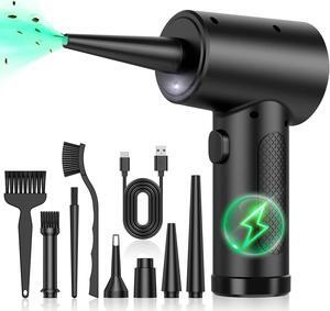 Compressed-Air-Duster-Keyboard-Cleaner 120000RPM Replace Jet Dry Canned ino air can Mini Blower Compressed air Blower for car Detailing Compressed air can pc dusters Jet Fan air Cleaning Kit