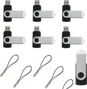 lcwamy USB 512MB Flash Drives 100 Pack USB Drives Bulk 512MB USB Flash Drive 100 Pack Flash Drive Bulk 512MB Thumb Drive Pendrive CupShadow USB(Black, No Logo)