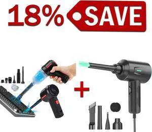 Meudeen Air Duster - Corded Air Duster - Buy Together to Save 18%