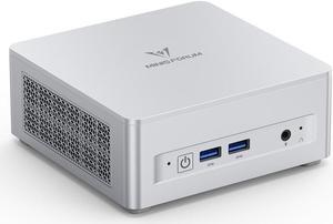 MINISFORUM DeskMini UM680 Slim Mini PC AMD Ryzen 7 6800H Small PC, 16GB DDR5 RAM+1TB PCIe4.0 SSD, HDMI/DP/USB4 Outputs, 2.5G LAN, WiFi 6E, BT5, 4xUSB Port AMD Radeon 680M Graphics Small Form Factor