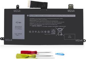 42Wh 7.6V J0PGR Laptop Battery Replacement for Dell Latitude 12 5290 5285 2-in-1 Series Dell Latitude T17G T17G001 T17G002 Series 0J0PGR FTH6F 0FTH6F 0RDYCT RDYCT 1WND8 X16TW 0X16TW FTG78 5250mAh
