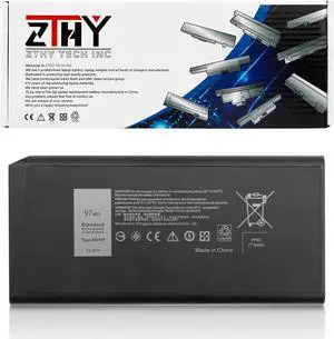 ZTHY 97Wh X8VWF Battery Replacement for Dell Latitude 14 Rugged 5404 5414 E5404 Extreme 7404 7414 E7404 Series P45G P46G P46G001 P46G002 CJ2K1 VCWGN 4XKN5 YGV51 DKNKD XN4KN XRJDF 453-BBBE 453-BBBD